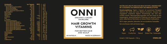 Hair Growth Vitamins