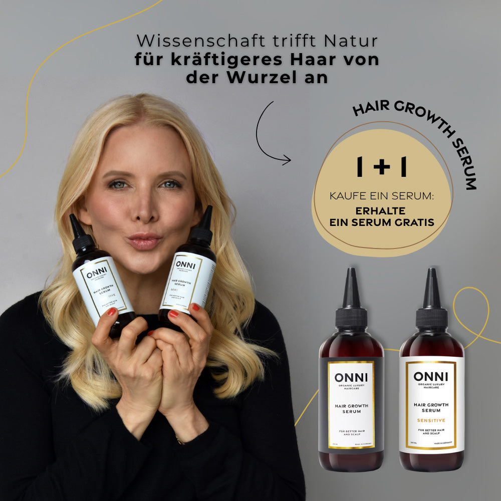 ONNI Hair Growth Serum Aktion, kaufe eins und erhalte zwei