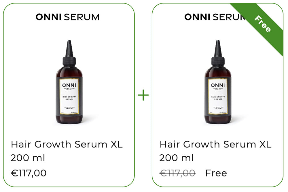 ONNI CLASSIC Hair Growth Serum, Buy 1 Get 2 Aktion