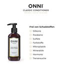ONNI CLASSIC Conditioner frei von Schadstoffen – ohne Silikone, Parabene, Sulfate