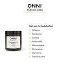 ONNI CLASSIC Mask frei von Schadstoffen – ohne Silikone, Parabene, Sulfate