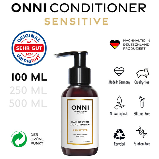 SENSITIVE Hair Growth Conditioner 100ml - ONNI.de