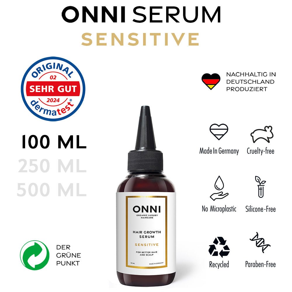 SENSITIVE Hair Growth Serum 100 ml - ONNI.de